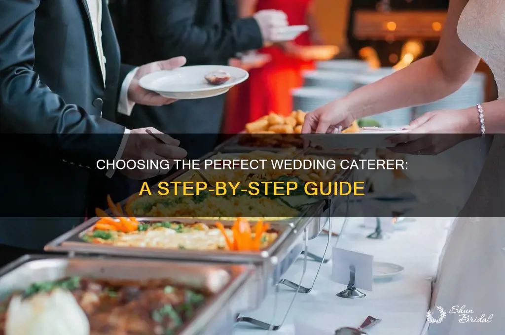 how to select a caterer for wedding
