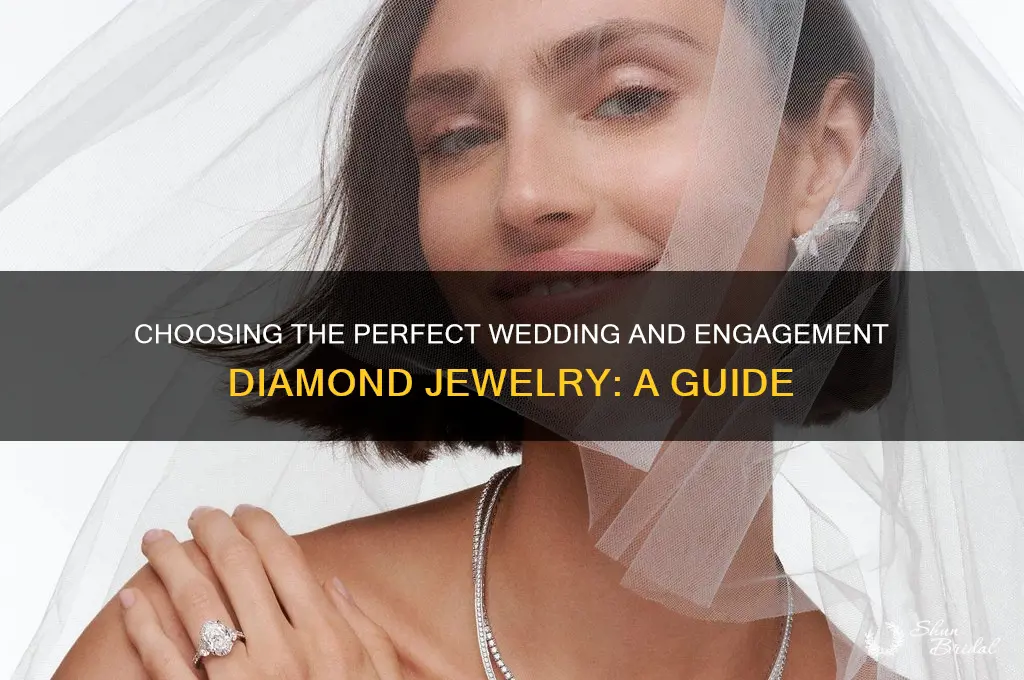 how to select a wedding and engagement diamond jewelry