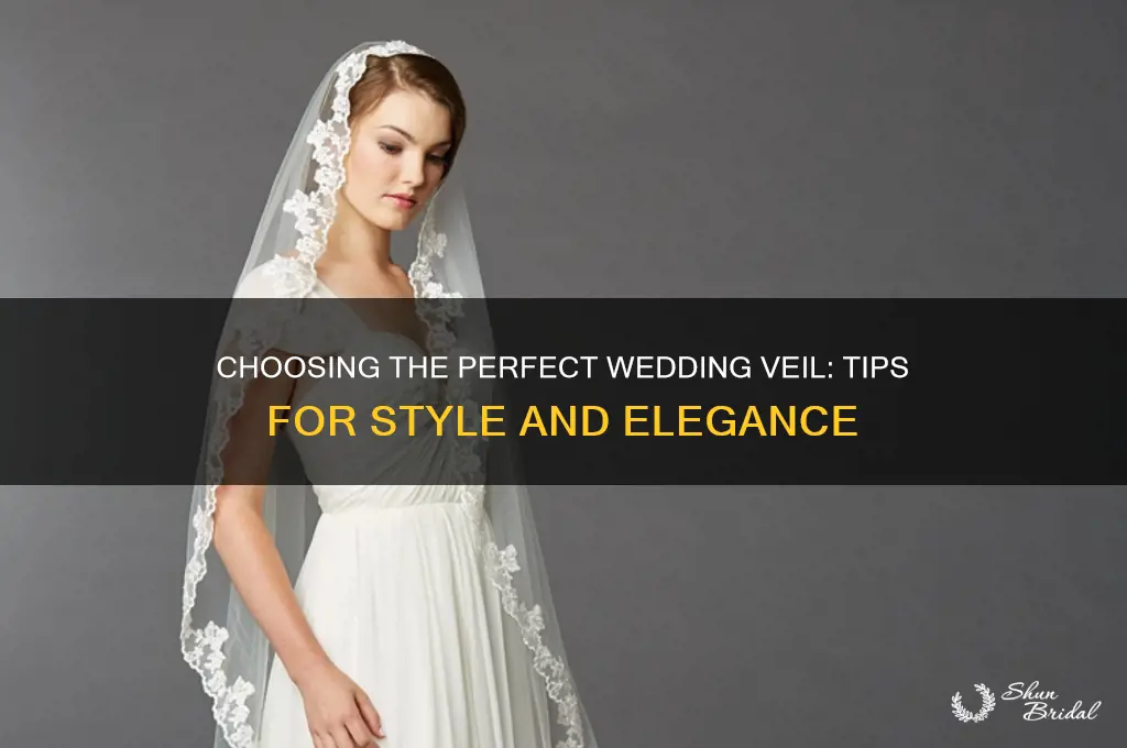 how to select a wedding veil