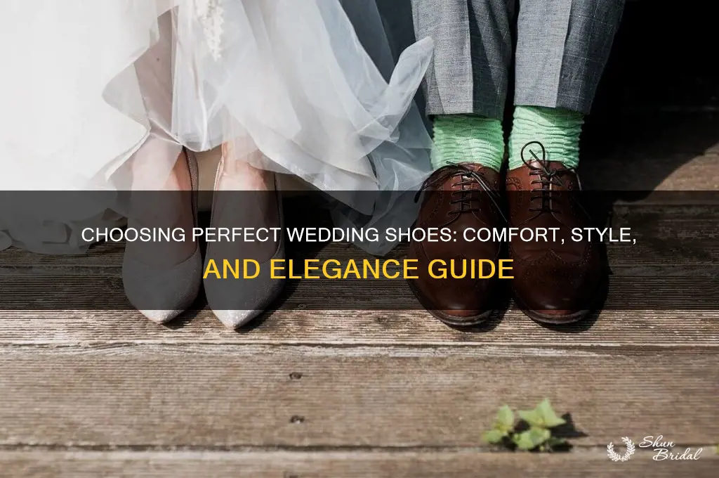 how to select wedding shoes
