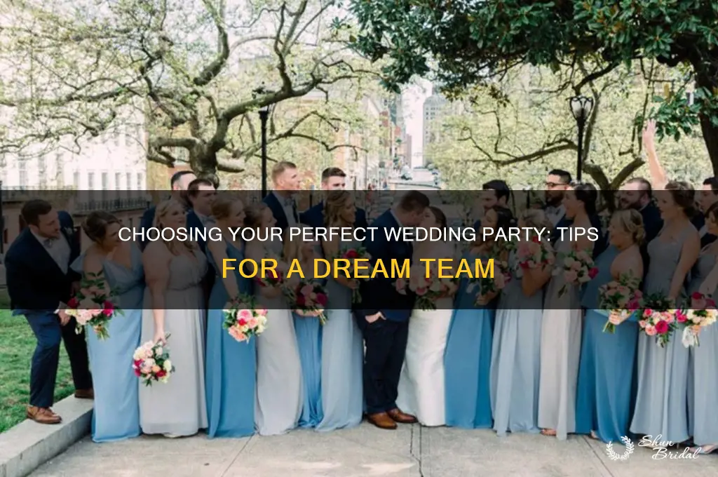 how to select your wedding party