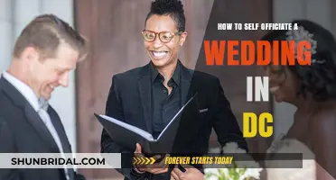 Self-Officiating Your DC Wedding: A Step-by-Step Guide