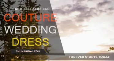 Selling Your Dream: High-End Couture Wedding Dress