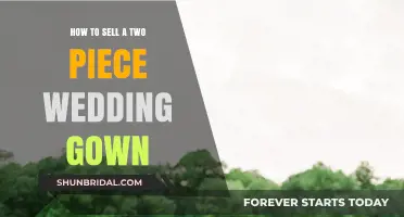 Selling Your Two-Piece Wedding Gown: Tips for a Successful Resale