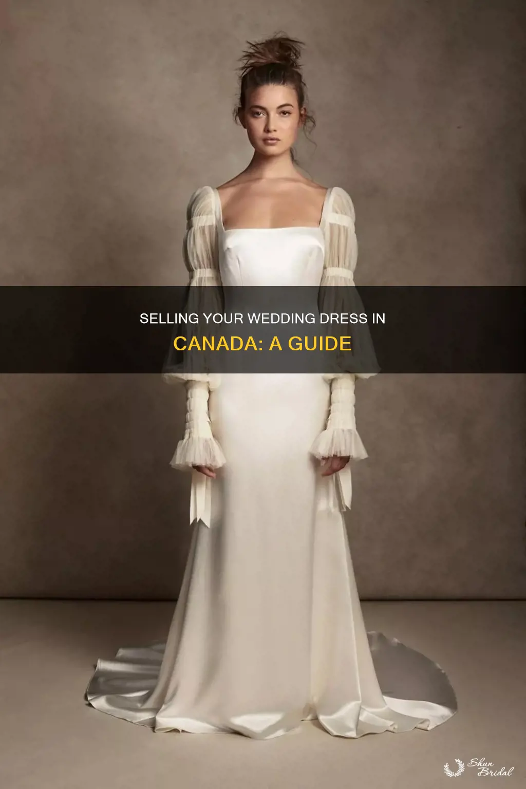how to sell a wedding dress canada