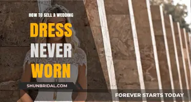 Selling an Unworn Wedding Dress: Strategies for Success