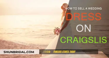 Selling Your Wedding Dress: Craigslist Guide