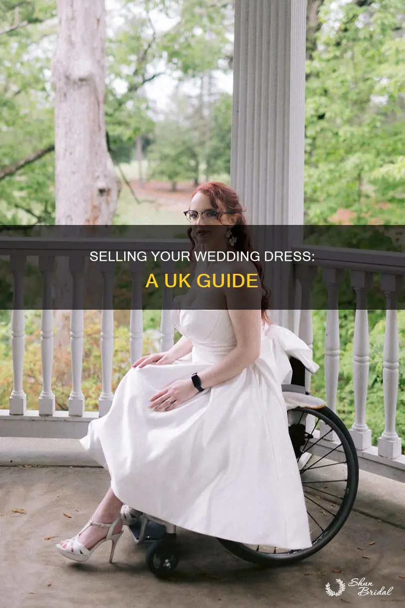 how to sell a wedding dress uk