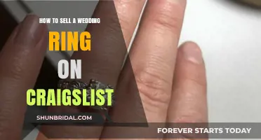 Selling Your Wedding Ring: Craigslist Guide