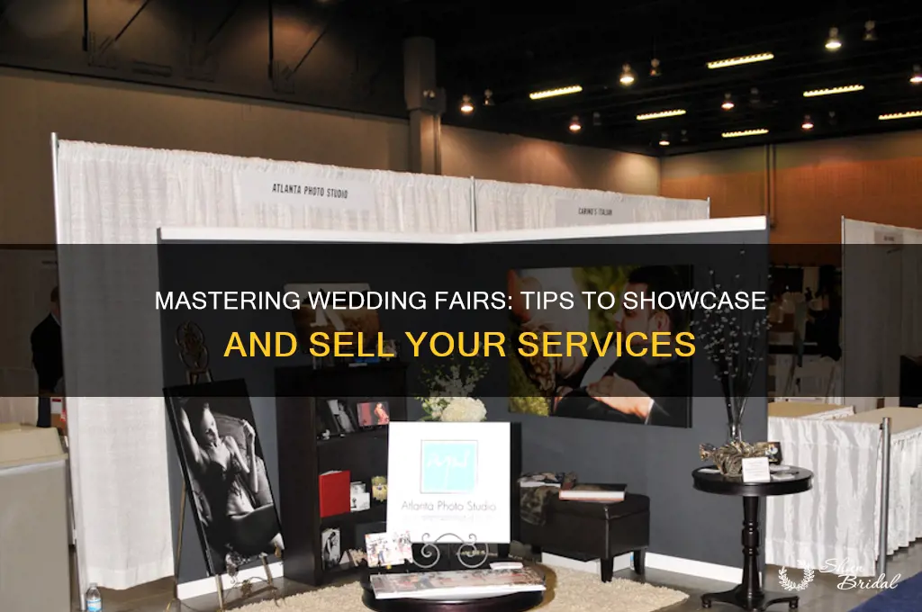 how to sell at a wedding fair