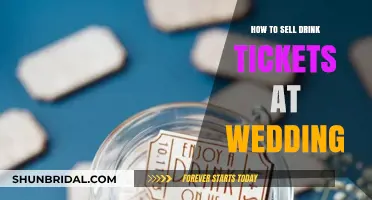 Creative Strategies for Selling Drink Tickets at Your Wedding Reception