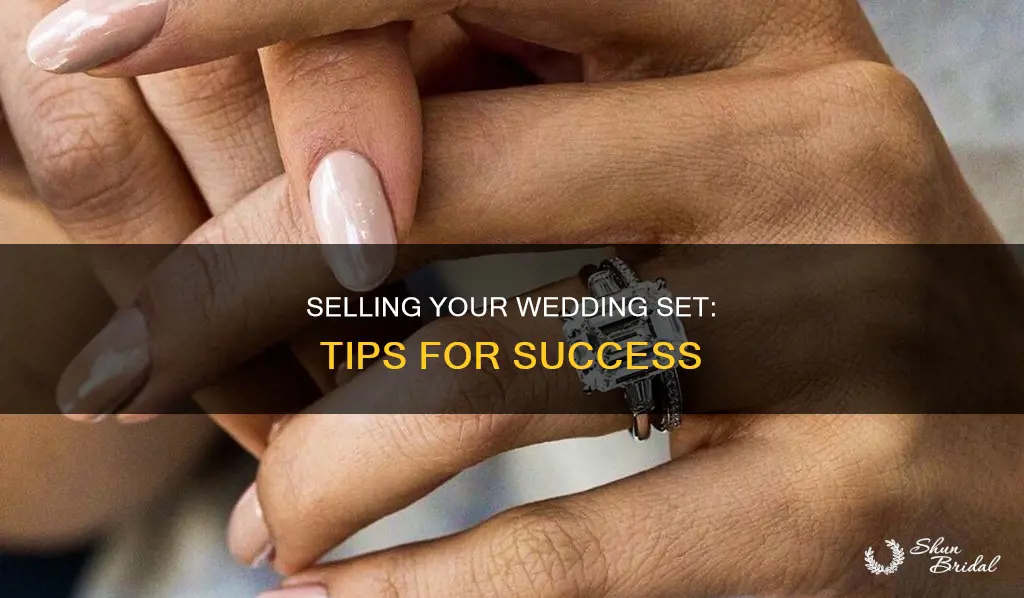 how to sell my used wedding set