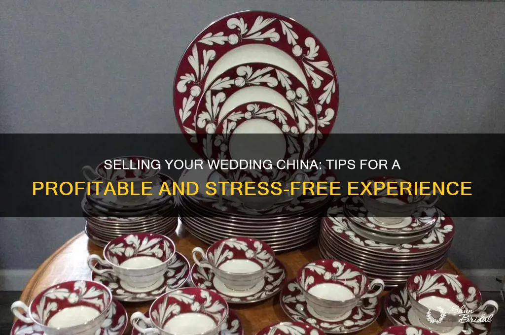 how to sell my wedding china