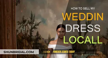Selling Your Wedding Dress: Local Options