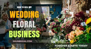 Selling Your Wedding Floral Business: A Step-by-Step Guide to Success
