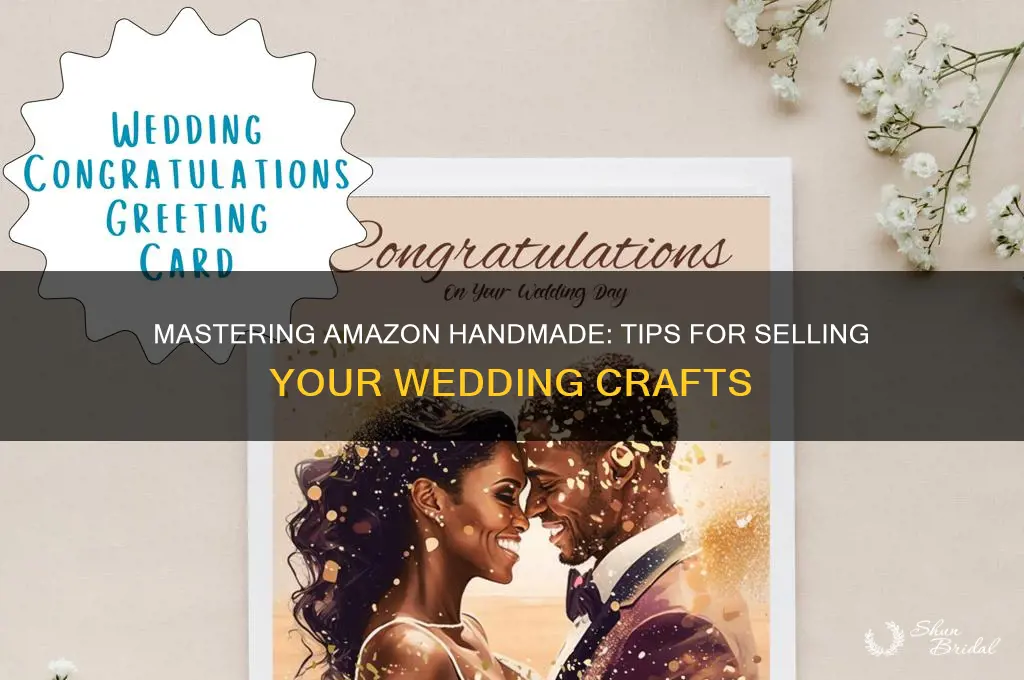 how to sell on amazon handmade wedding