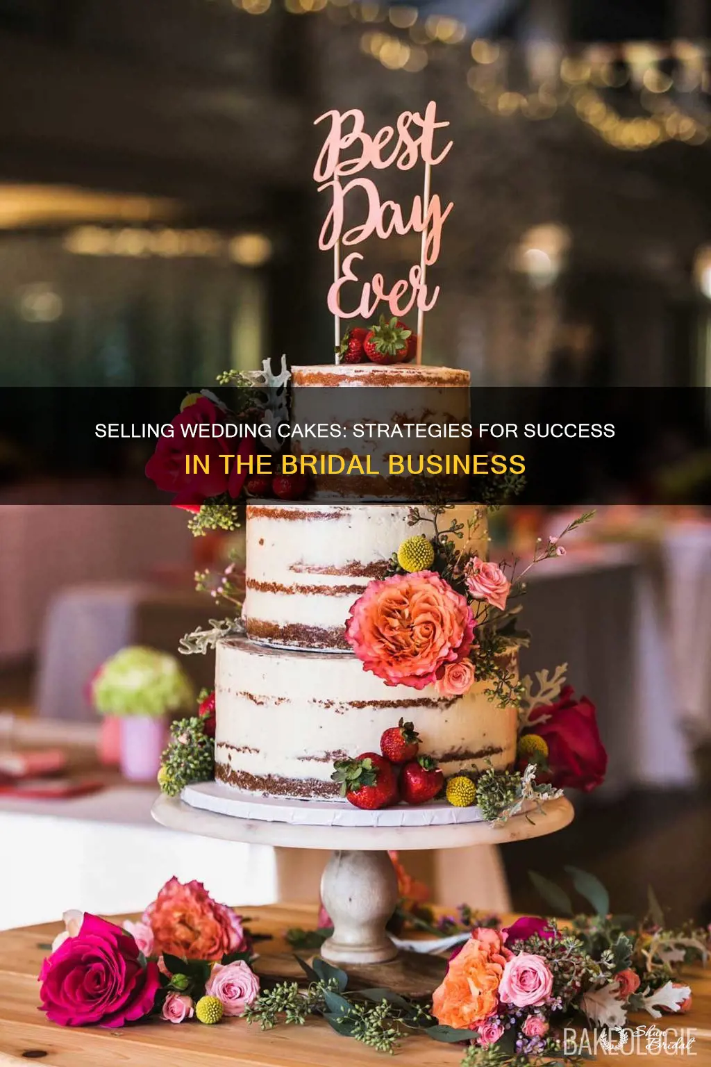 how to sell wedding cakes