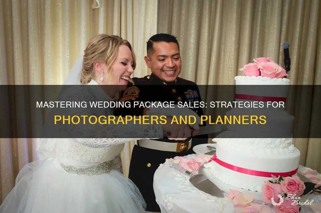 how to sell wedding packages