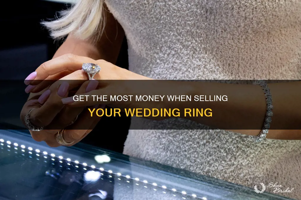 how to sell wedding ring for most money