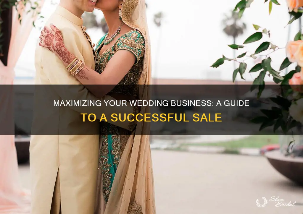 how to sell your wedding planning business