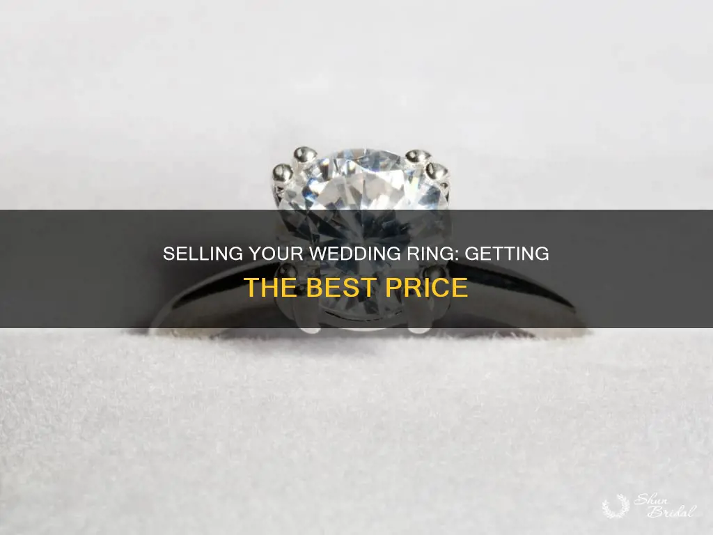 how to sell your wedding ring for the most money