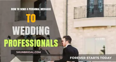 Crafting Perfect Personal Messages to Wedding Pros: Tips & Tricks