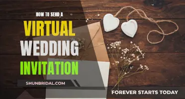 Guide to Sending Virtual Wedding Invitations