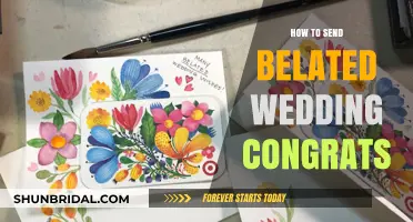 Thoughtful Ways to Send Belated Wedding Congratulations Gracefully