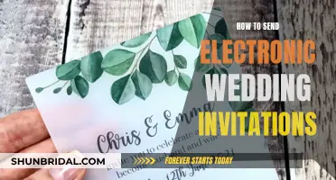 Electronic Wedding Invites: Guide to Sending Etiquette