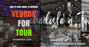 Crafting the Perfect Email to Wedding Vendors for Venue Tours