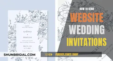 Website Wedding Invites: A Guide to Sending Digital Invitations