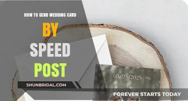Efficiently Send Wedding Cards via Speed Post: A Step-by-Step Guide