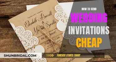 Cheap Ways to Send Wedding Invites