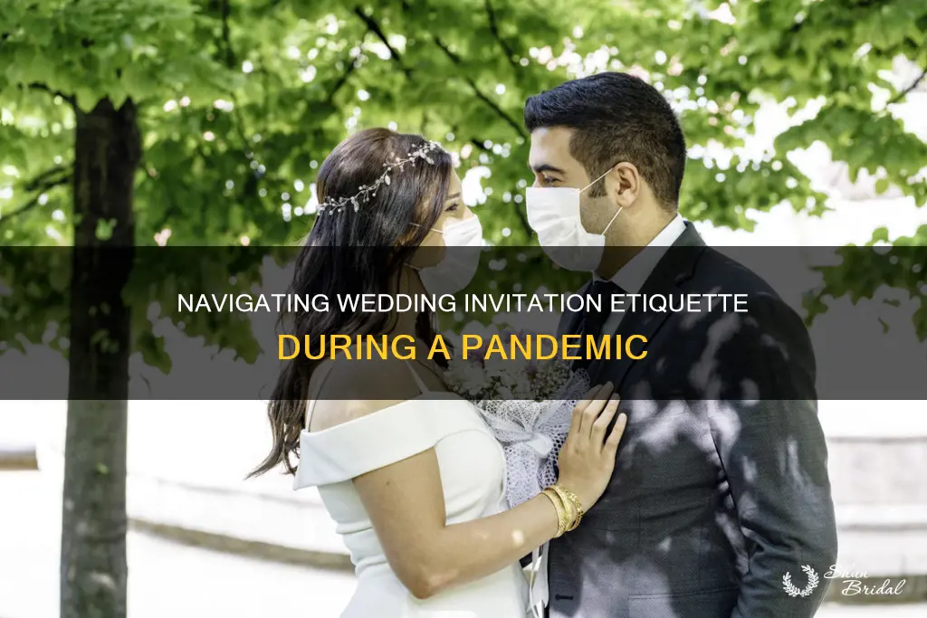 how to send wedding invitations during covid