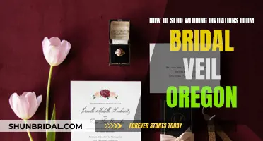 Bridal Veil, Oregon: Sending Wedding Invitations the Right Way