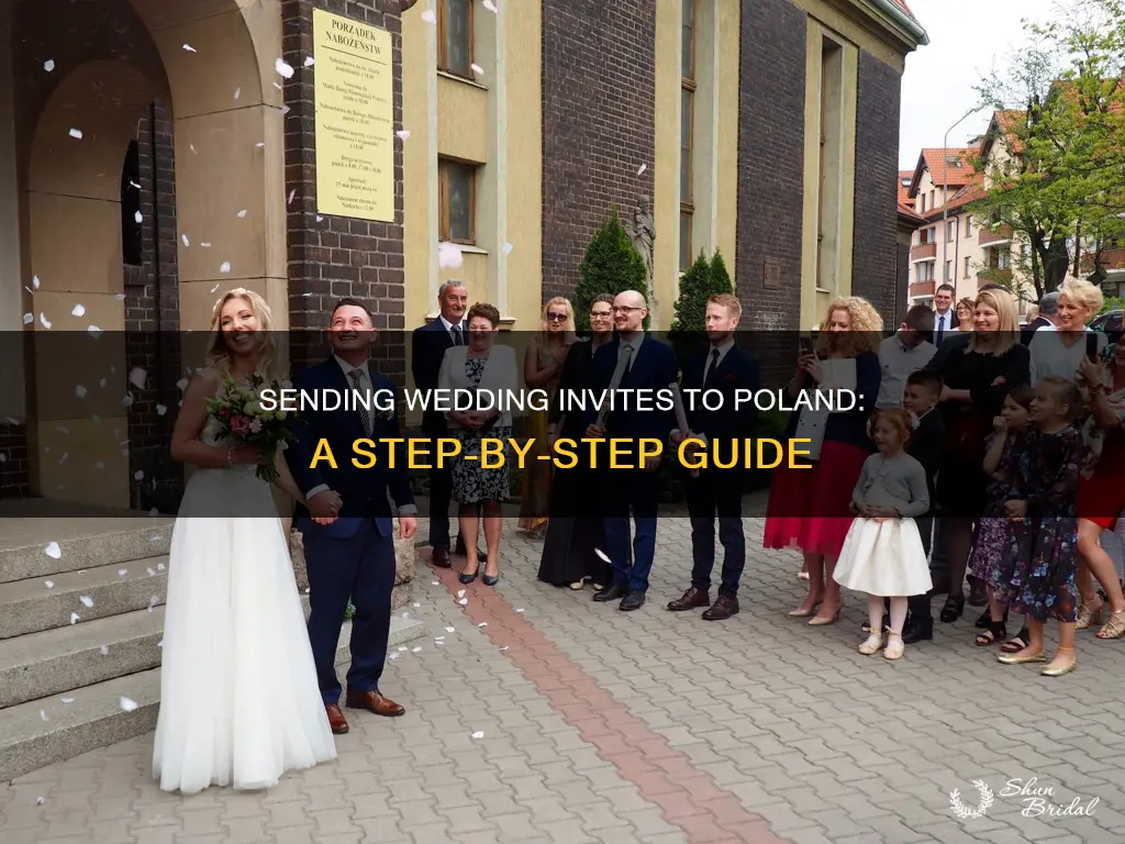 how to send wedding invite to poland