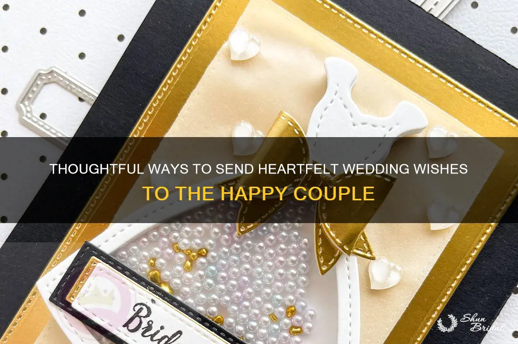 how to send wedding wishes
