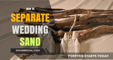 Creative Ways to Preserve and Separate Wedding Sand Ceremony Keepsakes