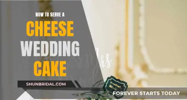 Cheese Wedding Cake: Serving Tips for Your Big Day