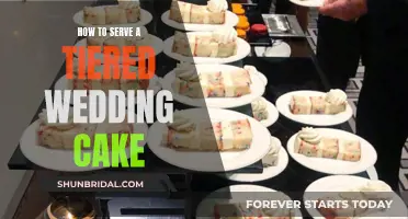 Unveiling the Art of Presenting Tiered Wedding Cakes