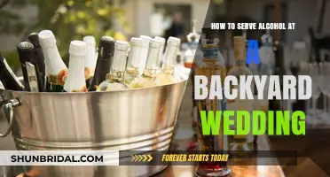 Cheers to Love: Tips for Serving Alcohol at Your Backyard Wedding