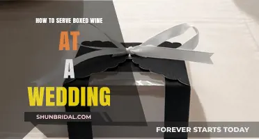 Elegant Boxed Wine Tips for Your Wedding Celebration