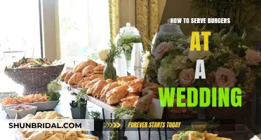 Elegant Burger Ideas for a Unique Wedding Reception Feast