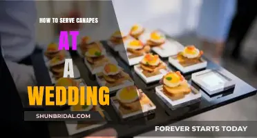 Elegant Canapé Serving Tips for a Memorable Wedding Celebration