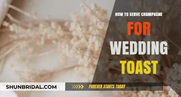 Elegant Champagne Serving Tips for the Perfect Wedding Toast