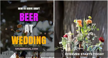 Pouring Perfection: Serving Draft Beer at Your Wedding Celebration