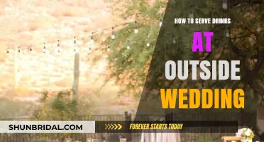 Outdoor Wedding Drink Service: Tips for a Flawless Celebration