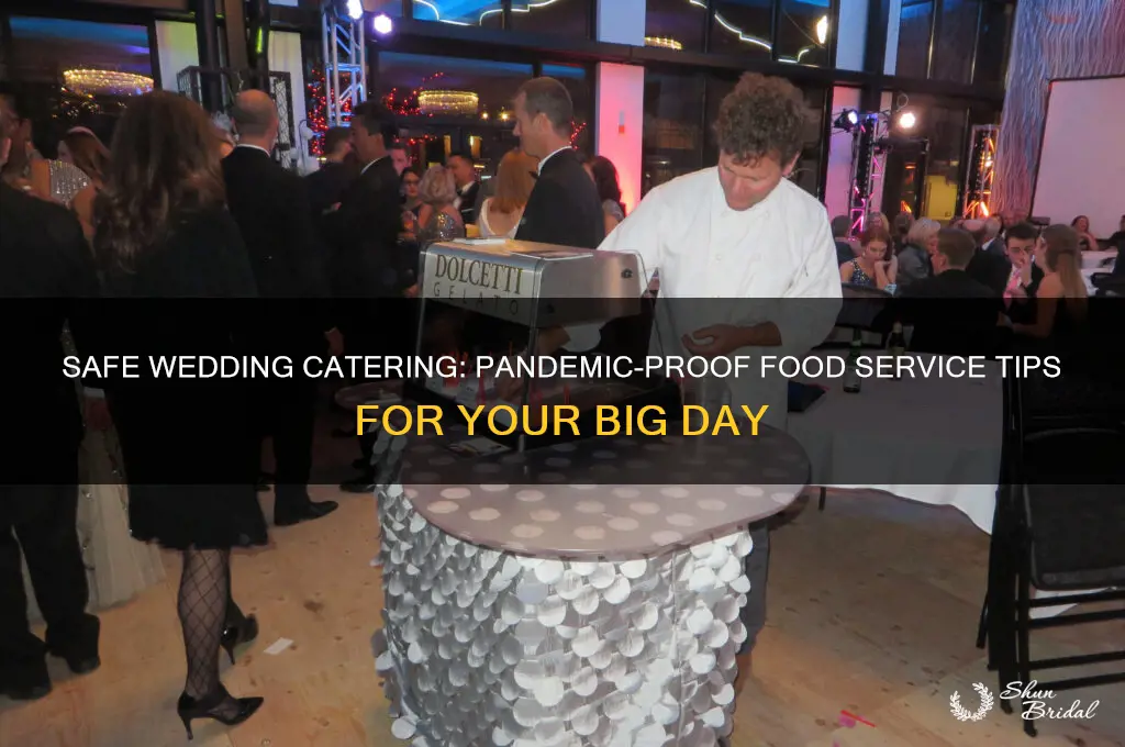 how to serve food at wedding during pandemic