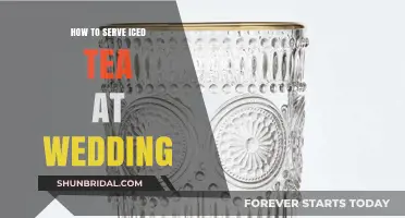 Elegant Iced Tea Serving Tips for Your Dream Wedding Celebration