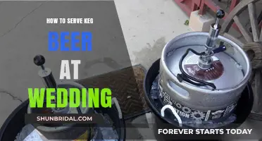 Pouring Perfection: Serving Keg Beer at Your Wedding Celebration